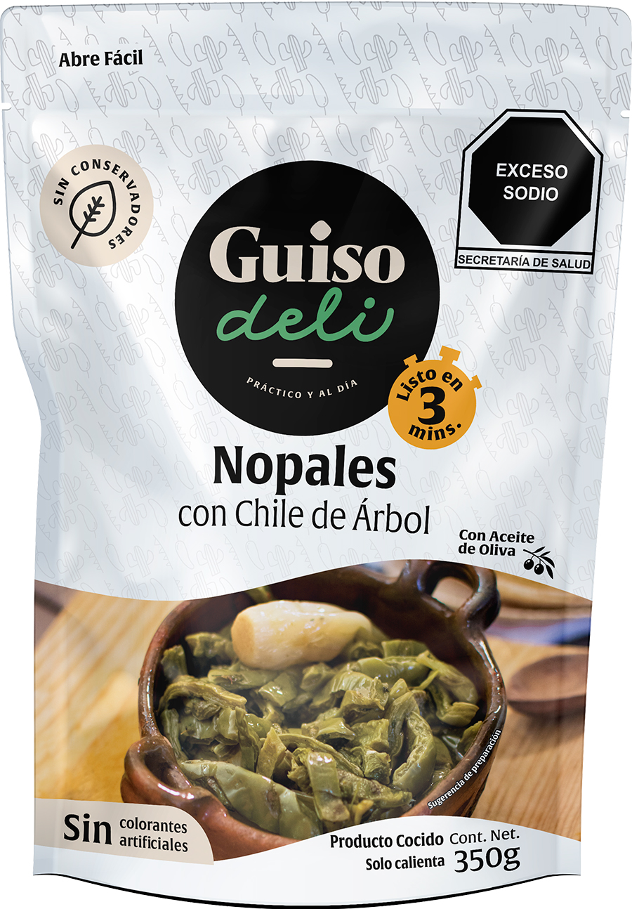 NOPALES CON CHILE DE ARBOL